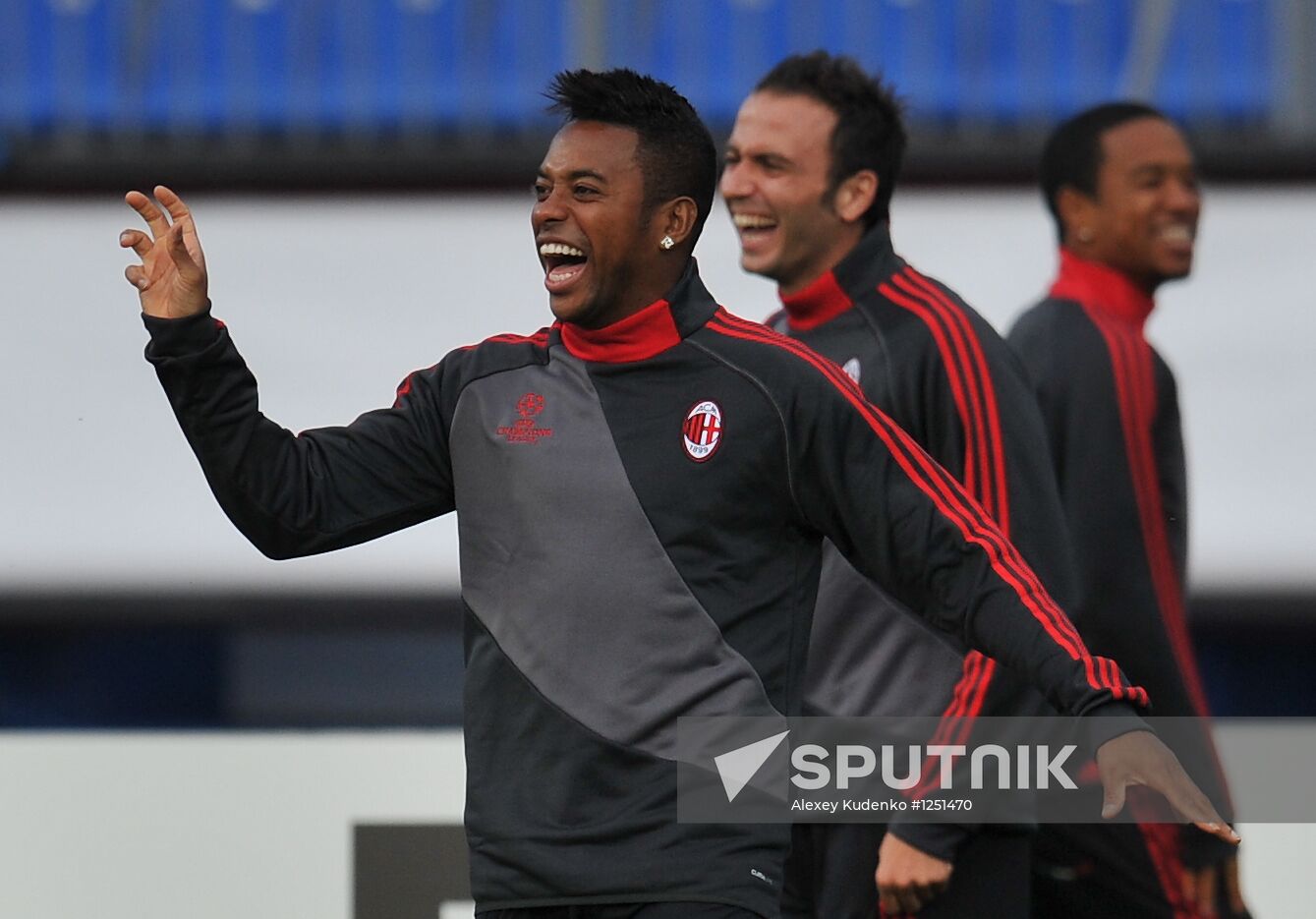 A.C. Milan holds training session