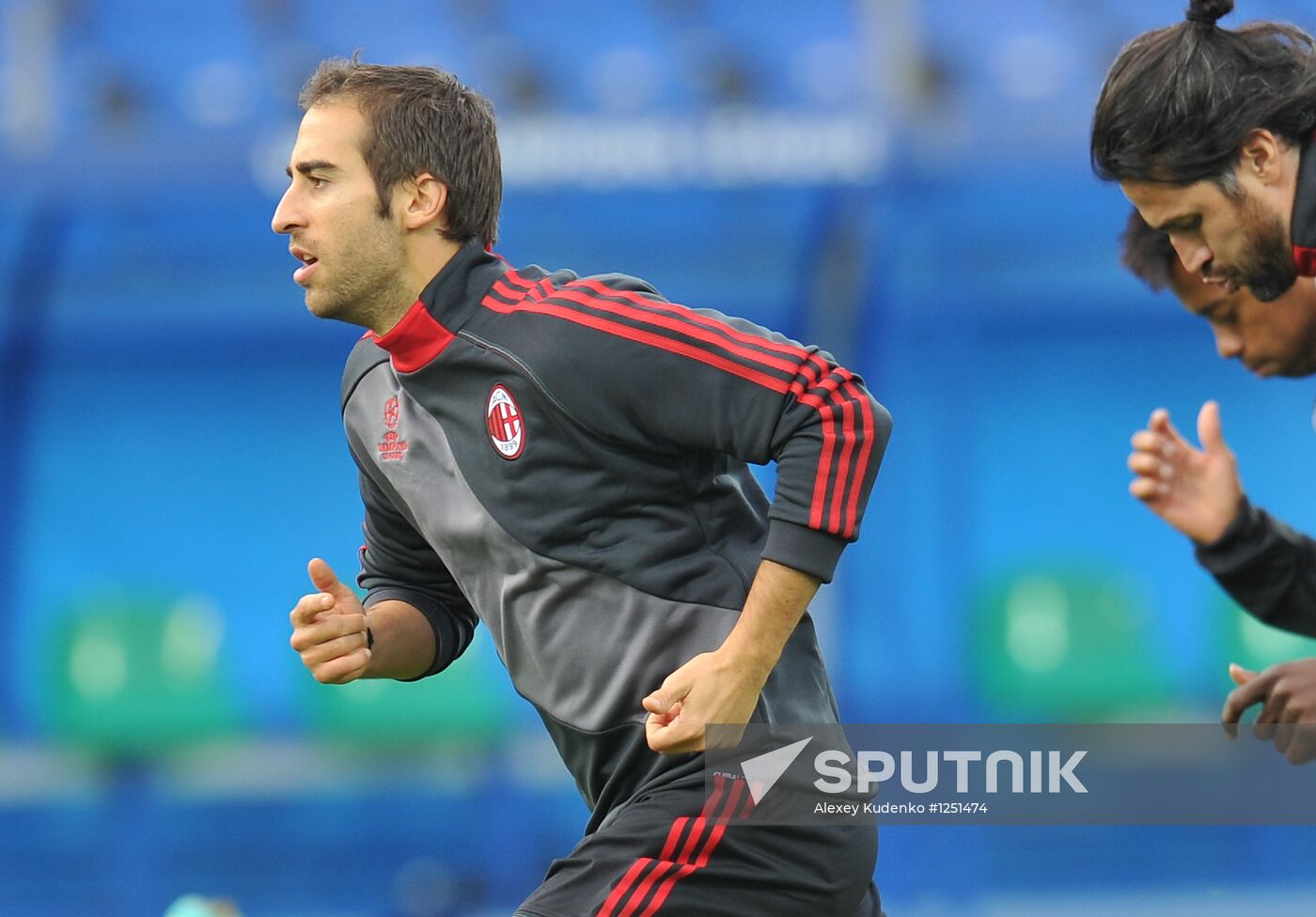 Football. AC Milan holds training session