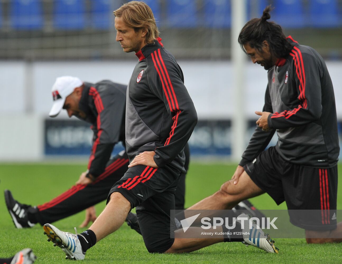 Football. AC Milan holds training session