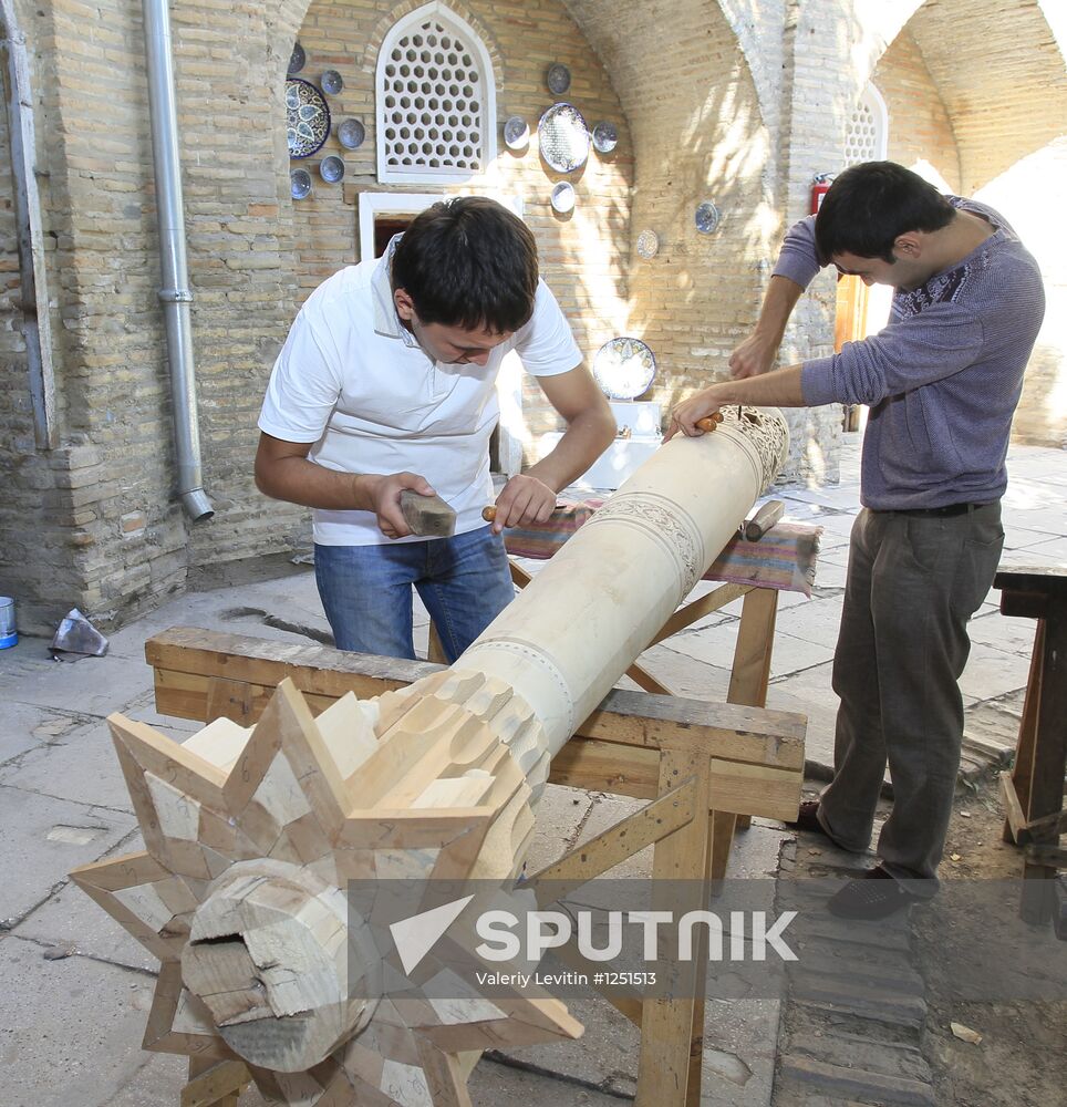 Folk arts and crafts of Uzbekistan