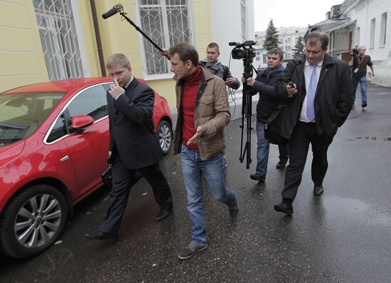 Court hearing of administrative case against RIA Novosti