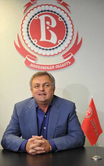 Hockey. Andrei Markov signs a contract with hockey club Vityaz