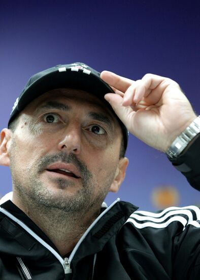 UEFA Europa League. FC Partizan Belgrade holds news conference