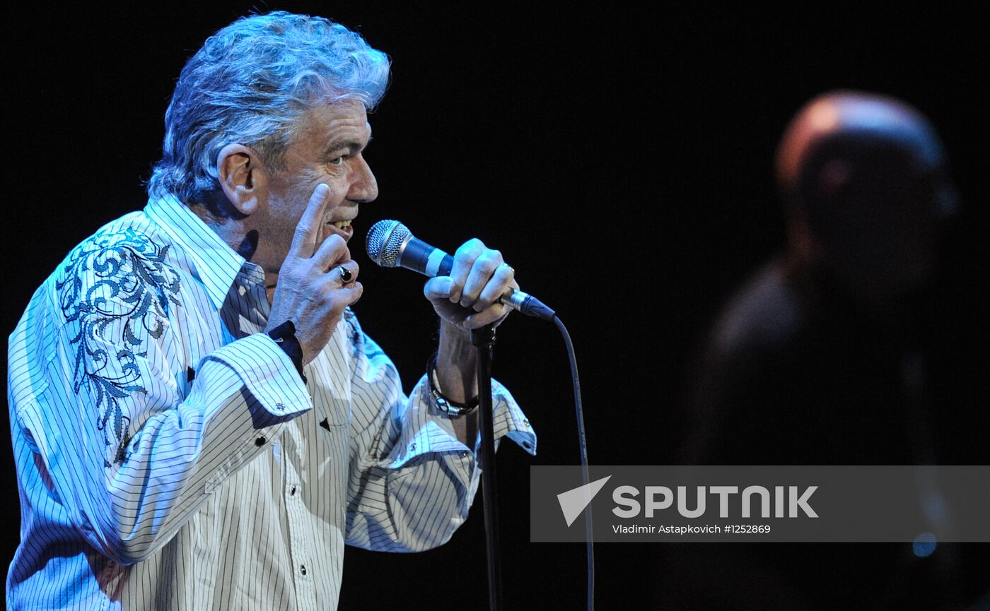 Nazareth give a concert in Moscow