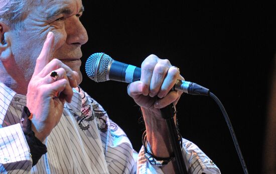 Nazareth give a concert in Moscow