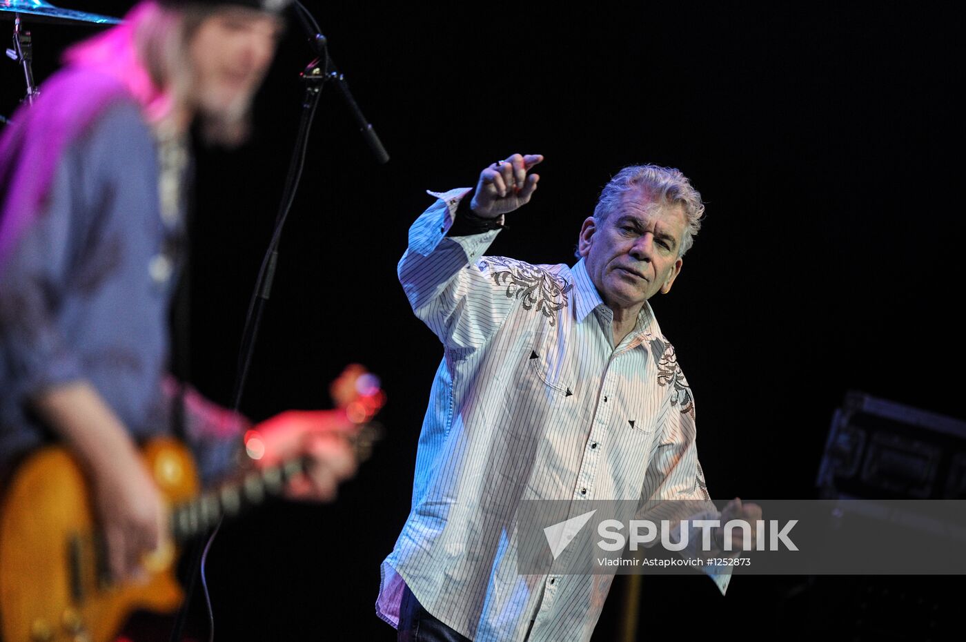 Nazareth give a concert in Moscow