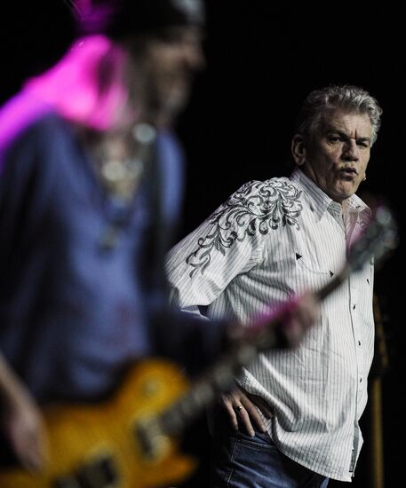 Nazareth give a concert in Moscow