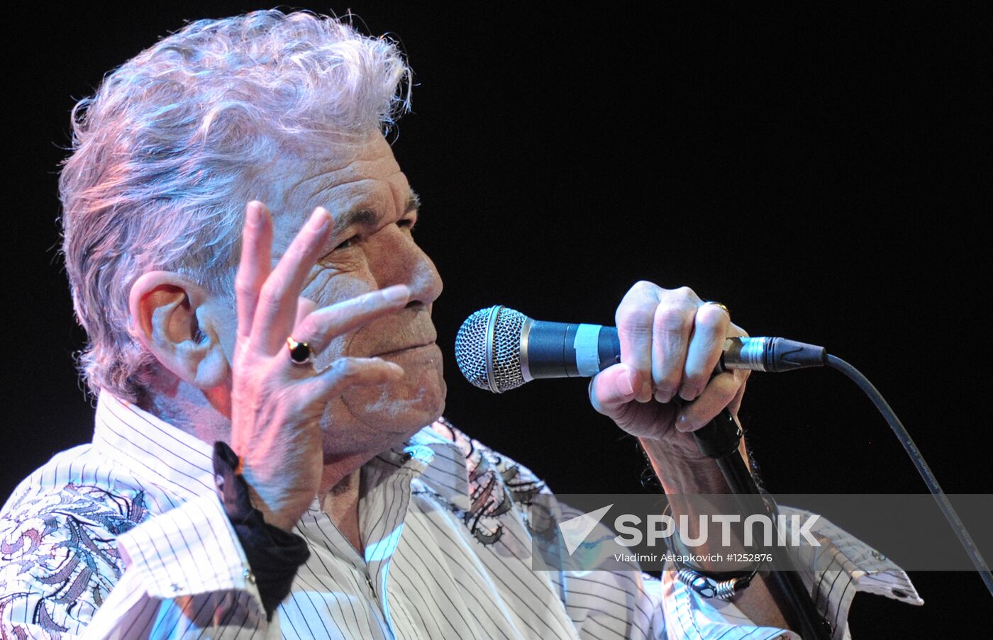 Nazareth give a concert in Moscow