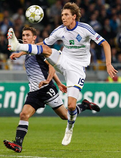 Football. Champions League. Dynamo Kyev vs. Dinamo Zagreb