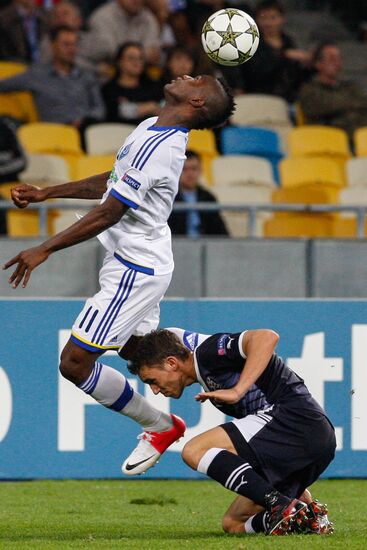 Football. Champions League. Dynamo Kyev vs. Dinamo Zagreb