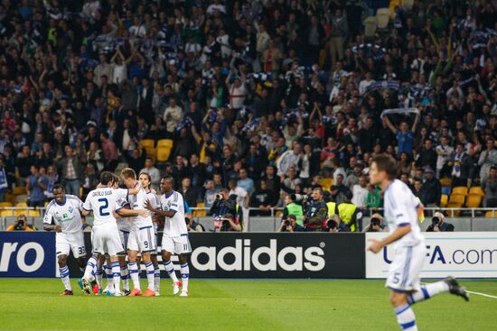 Football. Champions League. Dynamo Kyev vs. Dinamo Zagreb