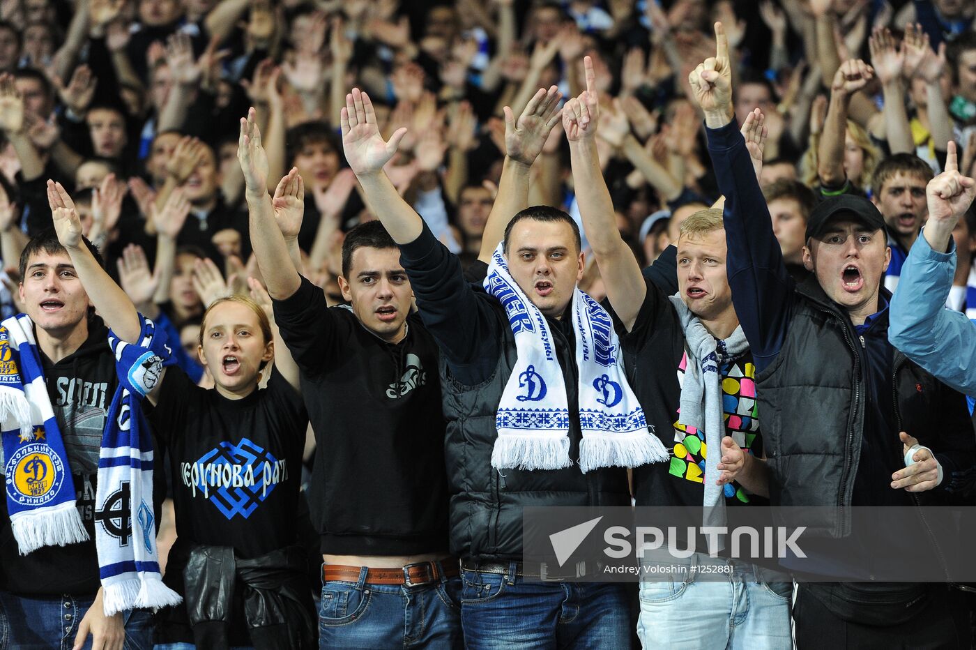 Football. Champions League. Dynamo Kyev vs. Dinamo Zagreb