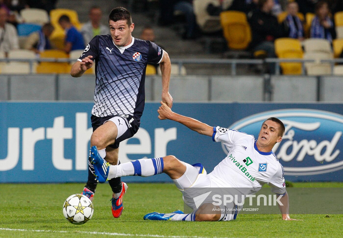 Football. Champions League. Dynamo Kyev vs. Dinamo Zagreb