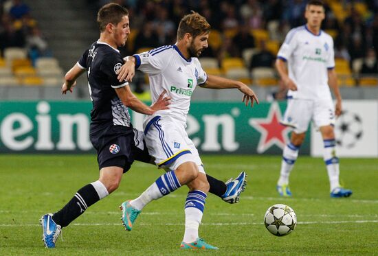 Football. Champions League. Dynamo Kyev vs. Dinamo Zagreb