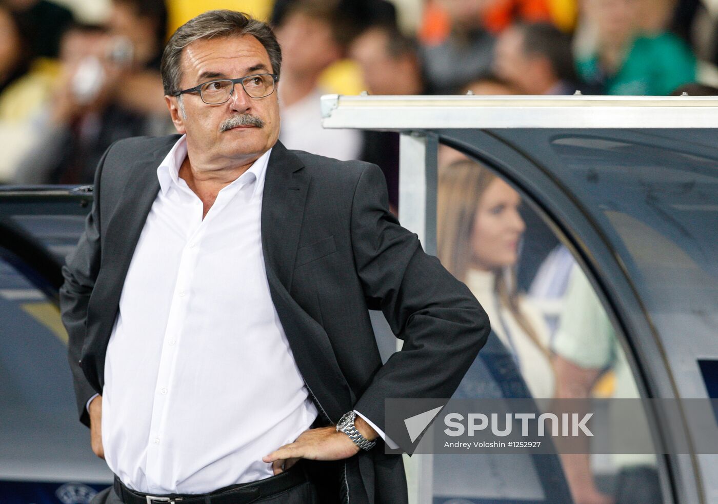 Football. Champions League. Dynamo Kyev vs. Dinamo Zagreb