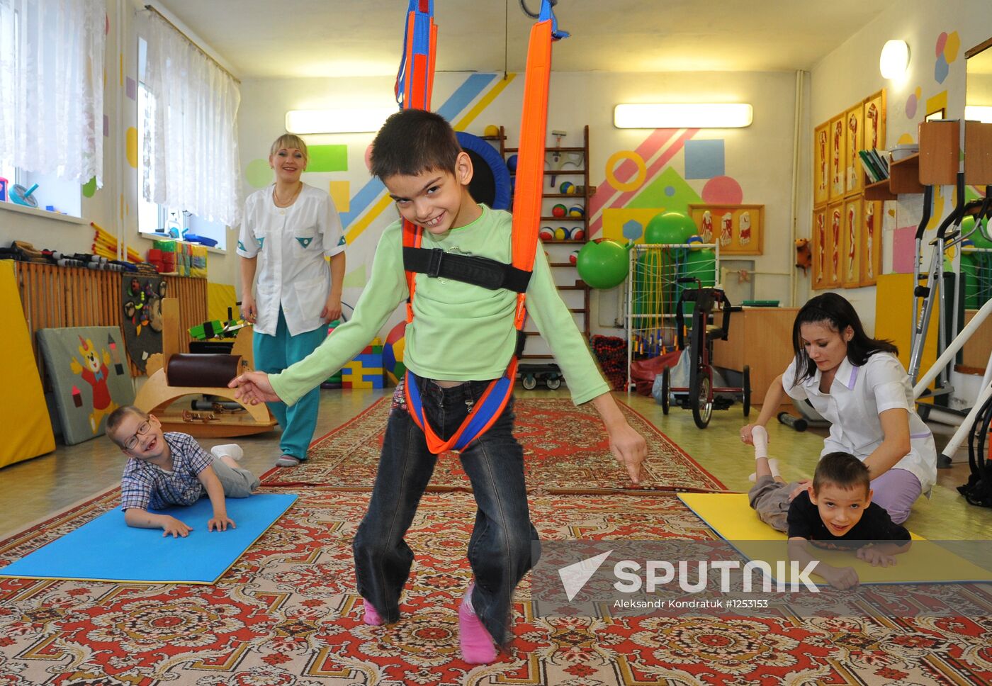 Rehabilitation center for physically impaired children