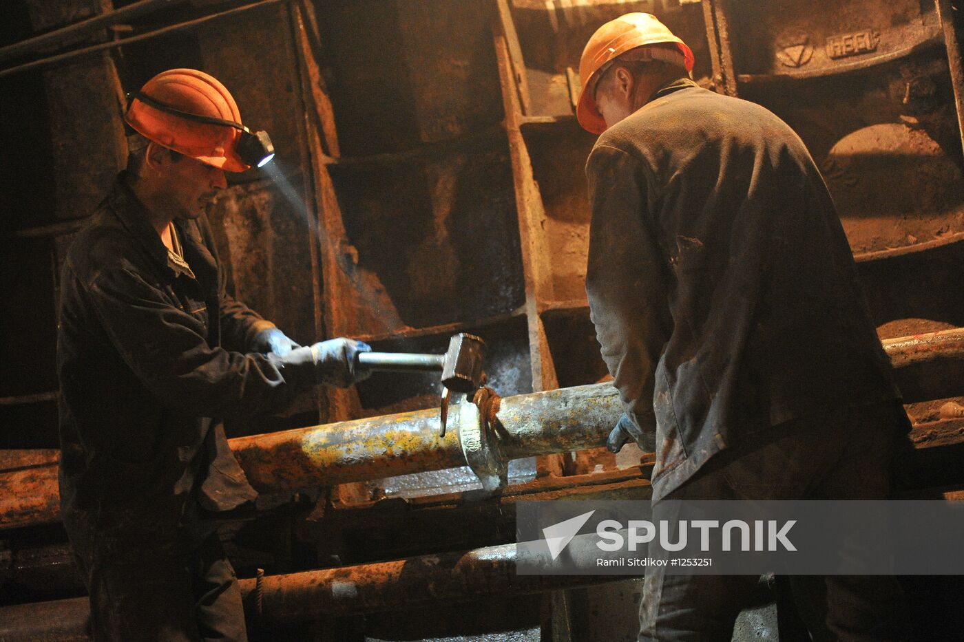 Construction of Petrovsko-Razumovskaya II Metro Station