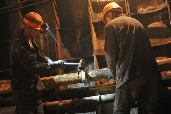 Construction of Petrovsko-Razumovskaya II Metro Station