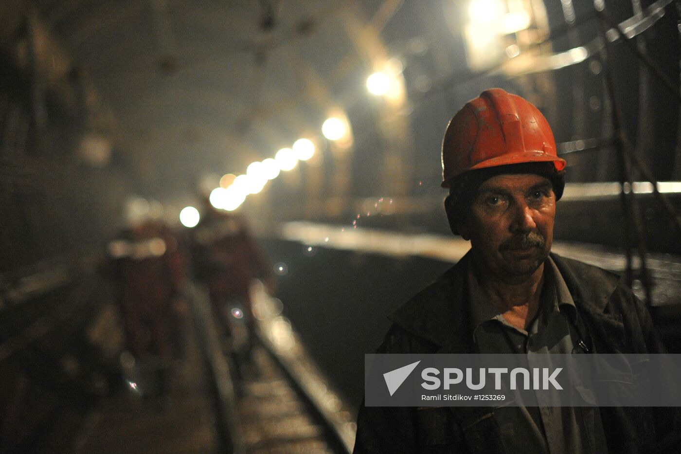 Construction of Petrovsko-Razumovskaya II Metro Station