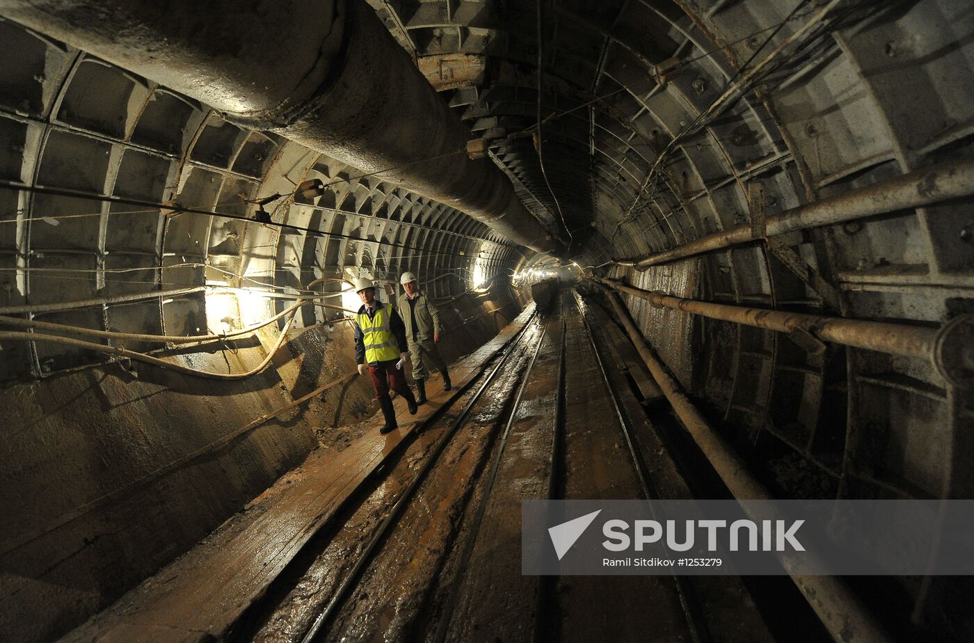 Construction of Petrovsko-Razumovskaya II Metro Station