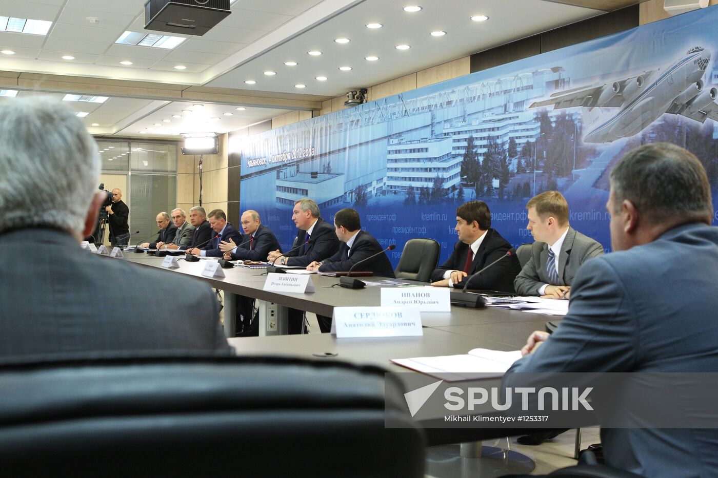 Vladimir Putin on working visit in Ulyanovsk Region