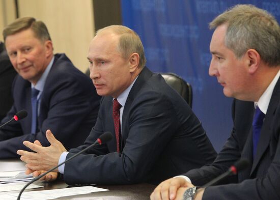 Vladimir Putin on working visit in Ulyanovsk Region