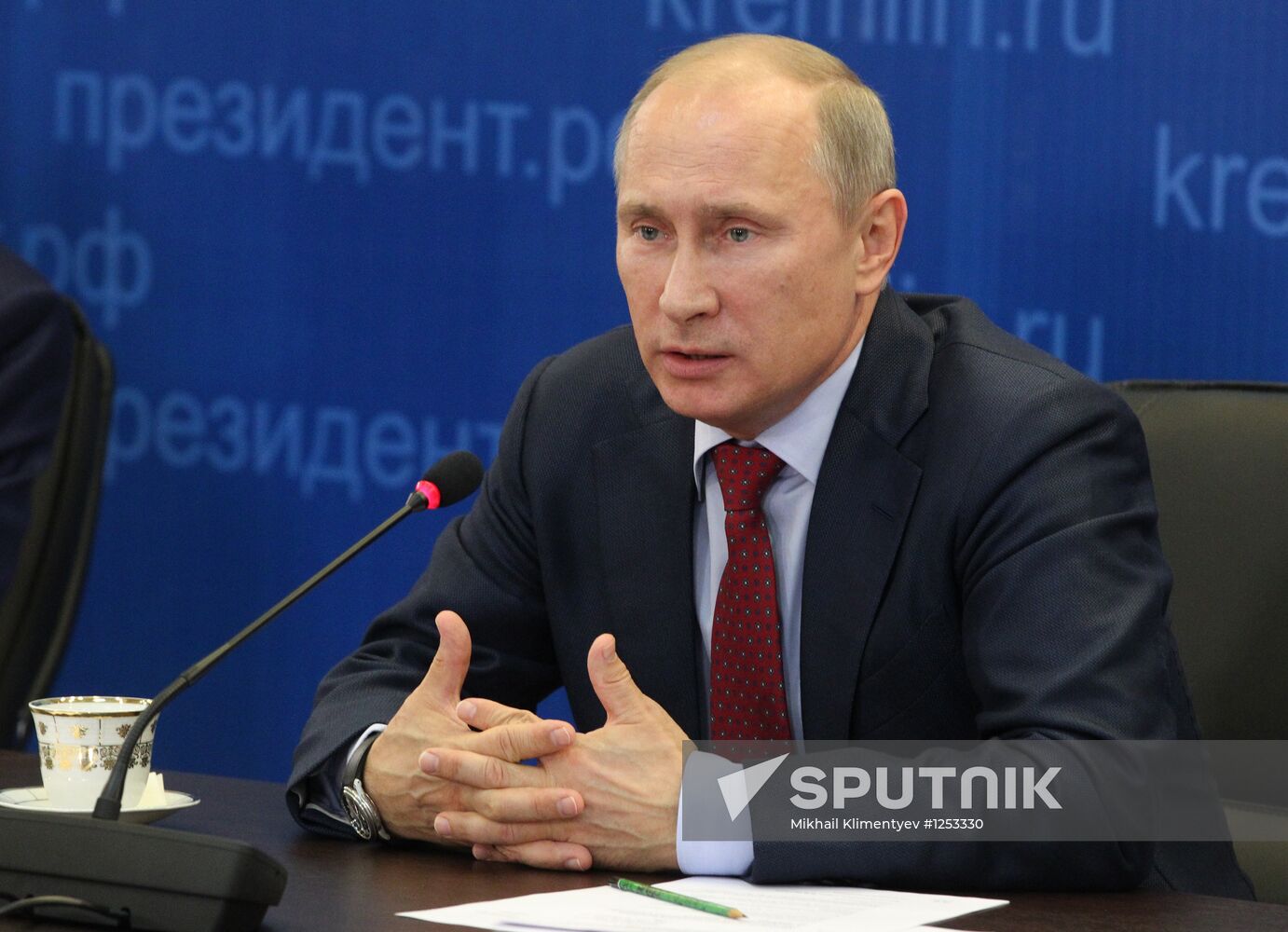 Vladimir Putin on working visit in Ulyanovsk Region