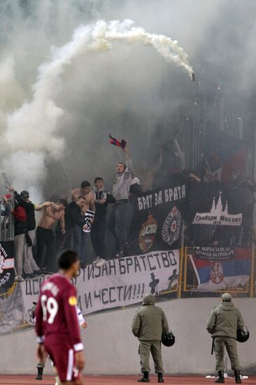 Football. UEFA Europa League. Rubin vs. Partizan