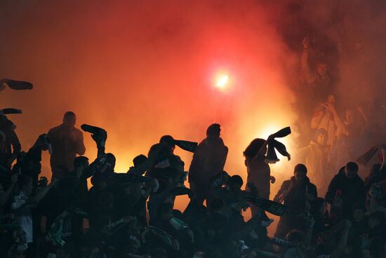 Football. UEFA Europa League. Rubin vs. Partizan