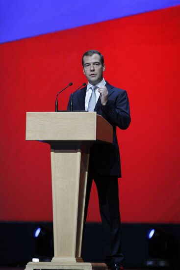 Dmitry Medvedev at First National Congress of Medical Workers