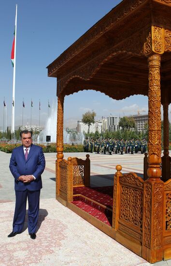 President Vladimir Putins on official visit to Tajikistan