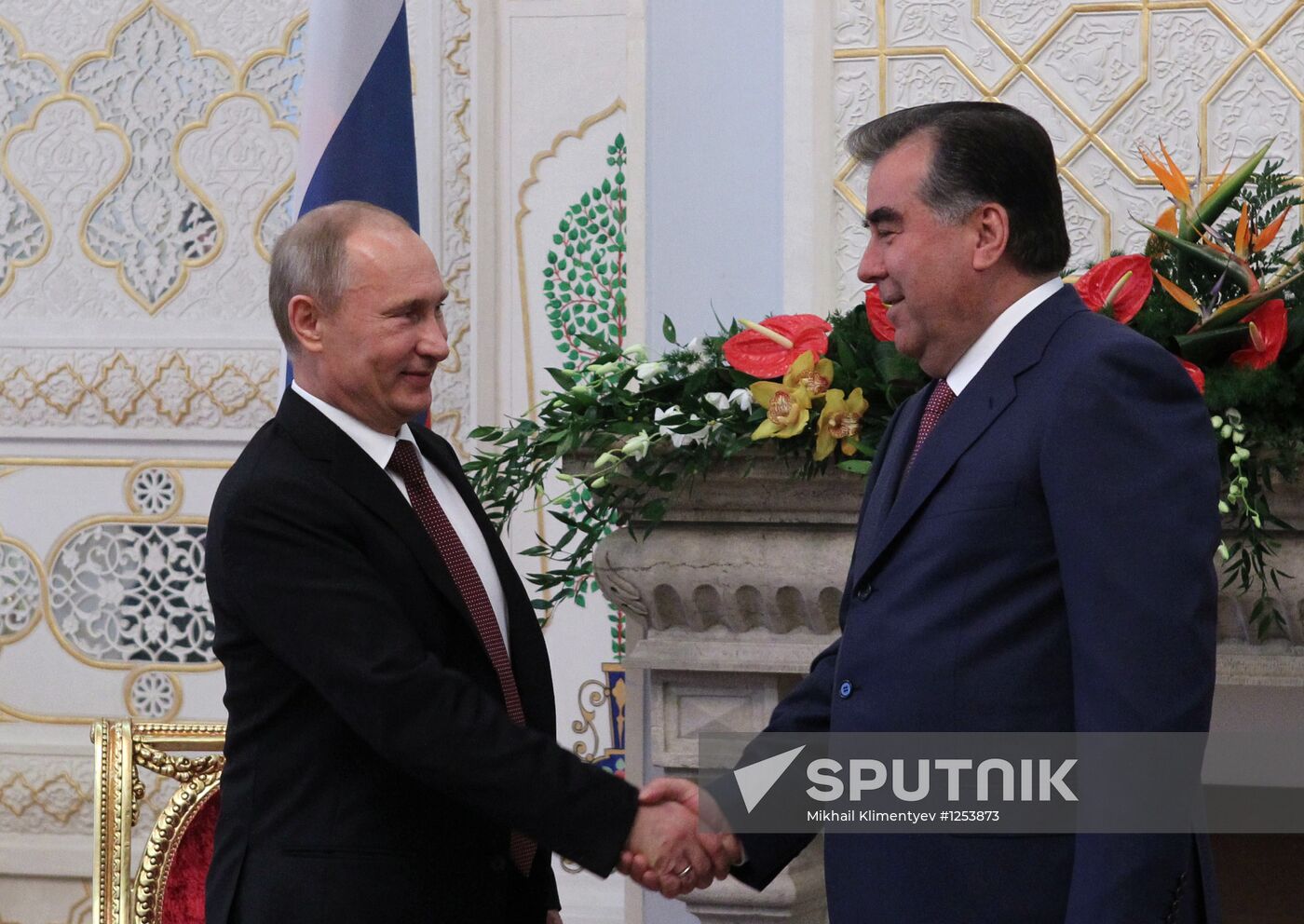 President Vladimir Putin on official visit to Tajikistan