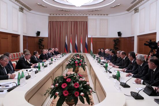 President Vladimir Putin on official visit to Tajikistan