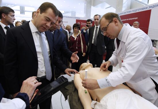 Dmitry Medvedev at First National Congress of Medical Workers