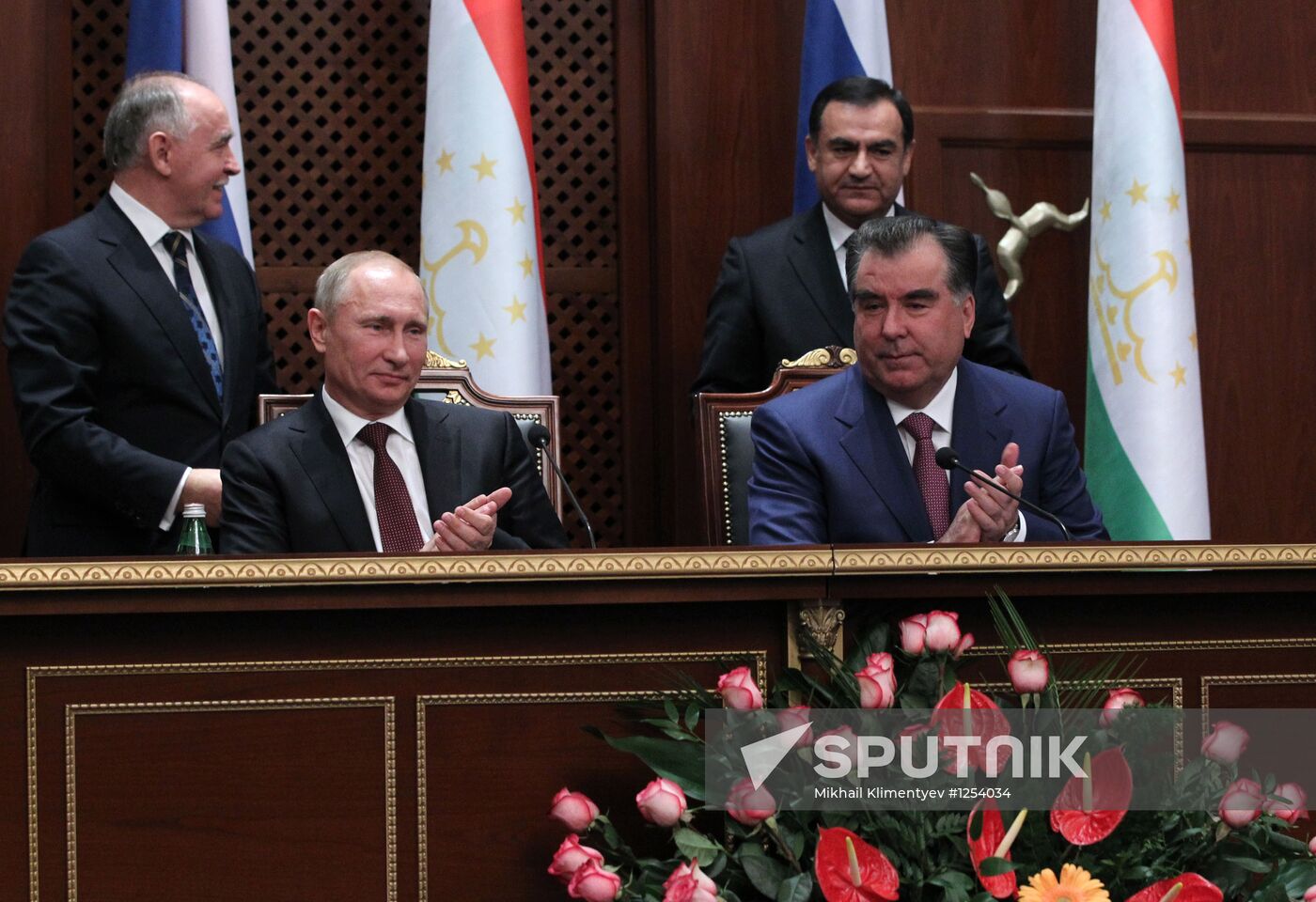 President Vladimir Putin's working trip to Tajikistan