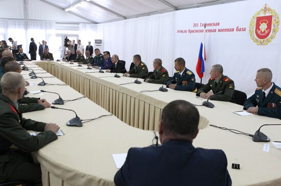 Russian President Vladimir Putin's official visit to Tajikistan