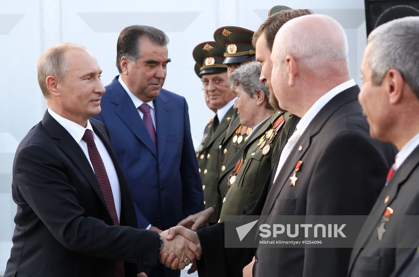 Russian President Vladimir Putin's official visit to Tajikistan