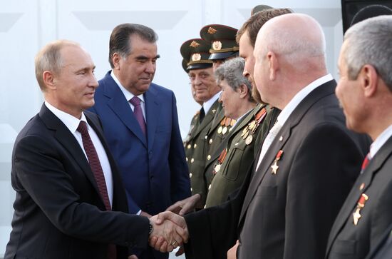 Russian President Vladimir Putin's official visit to Tajikistan