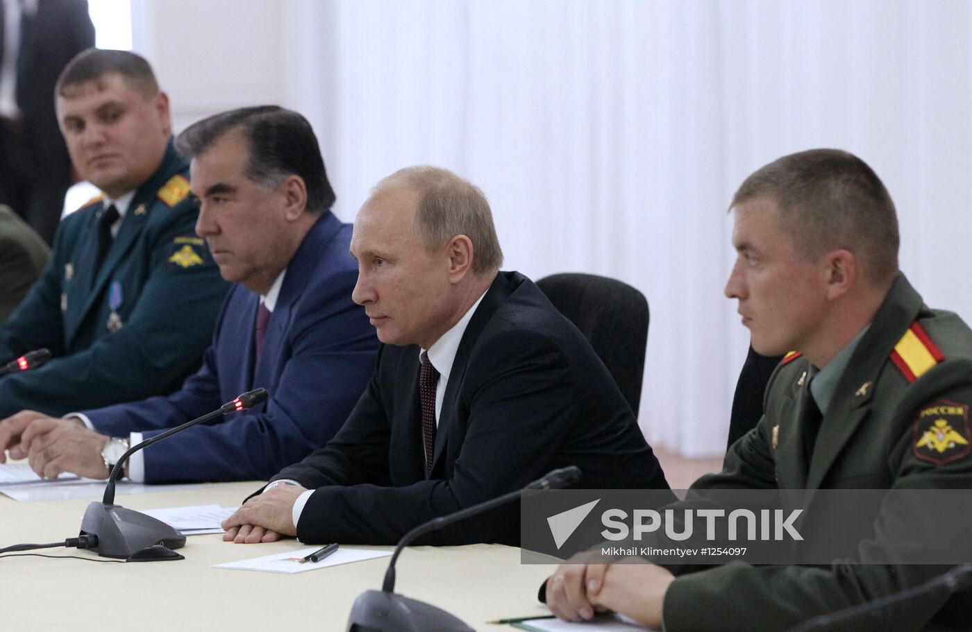 Russian President Vladimir Putin's official visit to Tajikistan