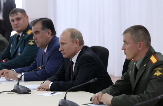 Russian President Vladimir Putin's official visit to Tajikistan