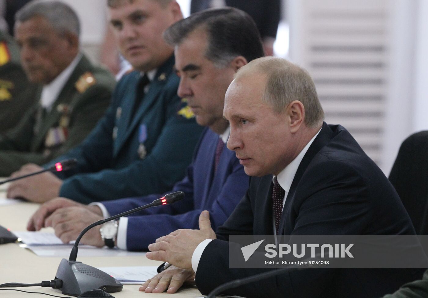 Russian President Vladimir Putin's official visit to Tajikistan