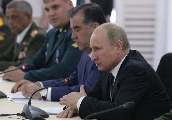 Russian President Vladimir Putin's official visit to Tajikistan
