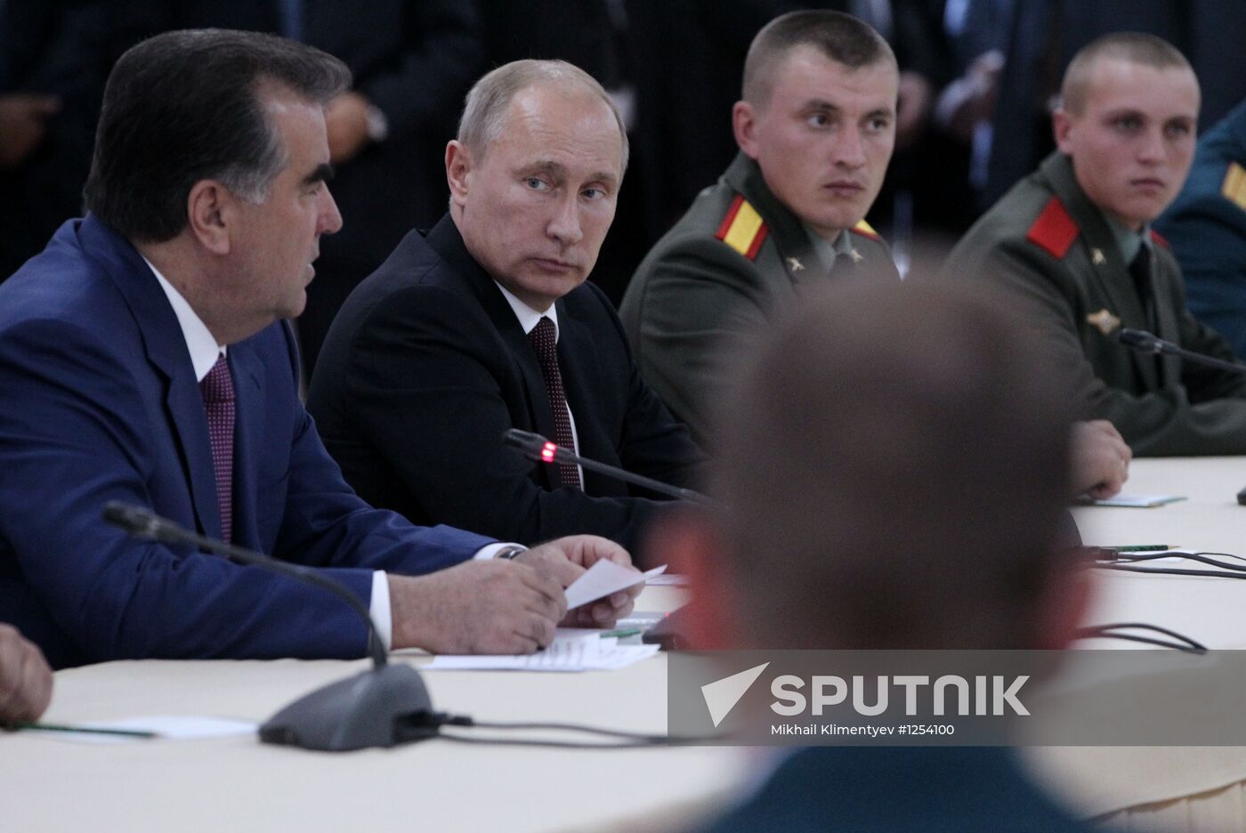 Russian President Vladimir Putin's official visit to Tajikistan