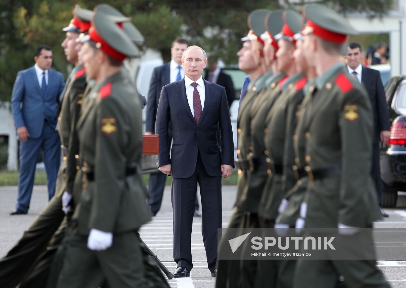 Russian President Vladimir Putin's official visit to Tajikistan