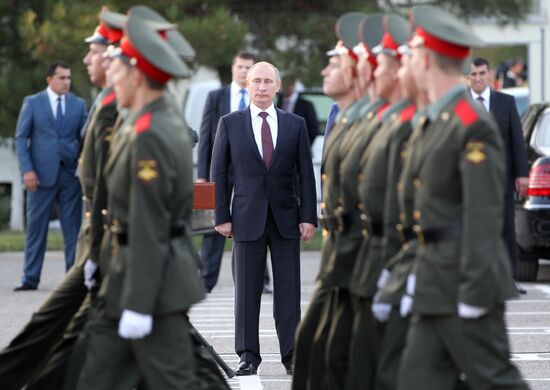 Russian President Vladimir Putin's official visit to Tajikistan