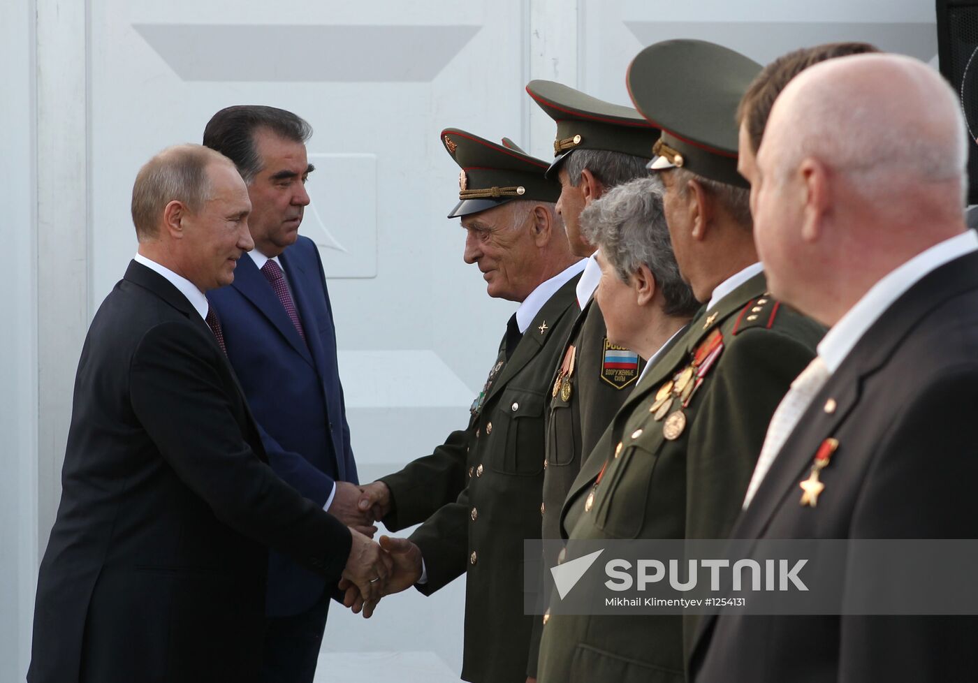 Russian President Vladimir Putin's official visit to Tajikistan