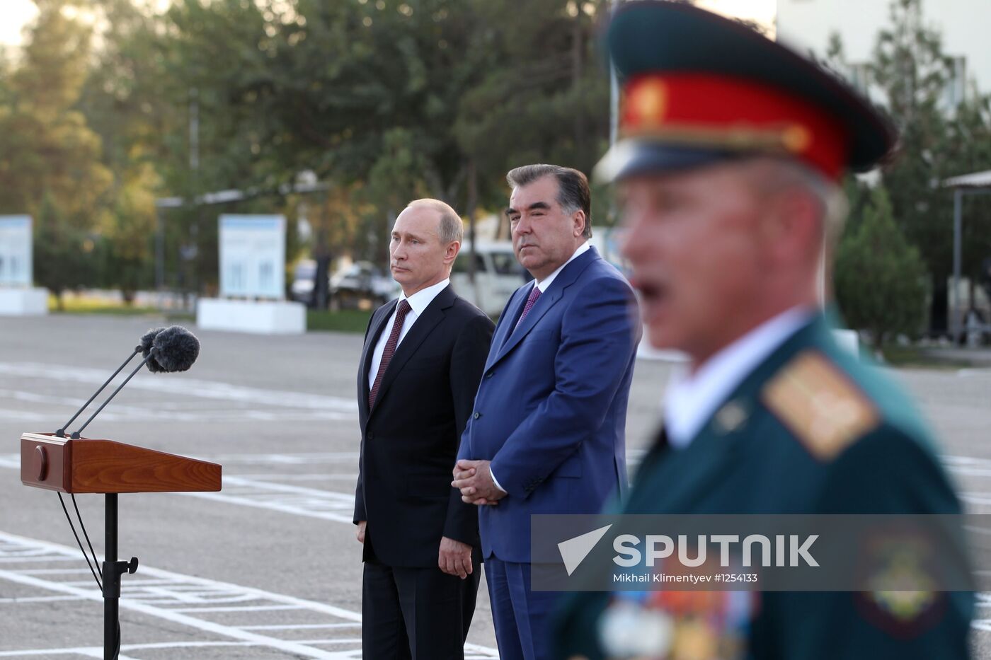 Russian President Vladimir Putin's official visit to Tajikistan