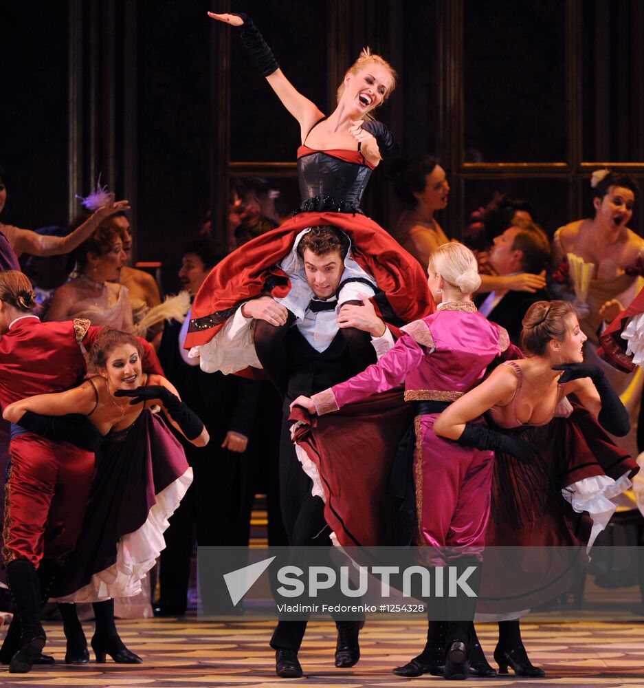 La Traviata opera's run-through at Bolshoi Theater