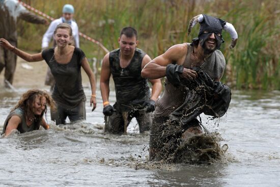 "Dirty Run 2012" competition in Kazan