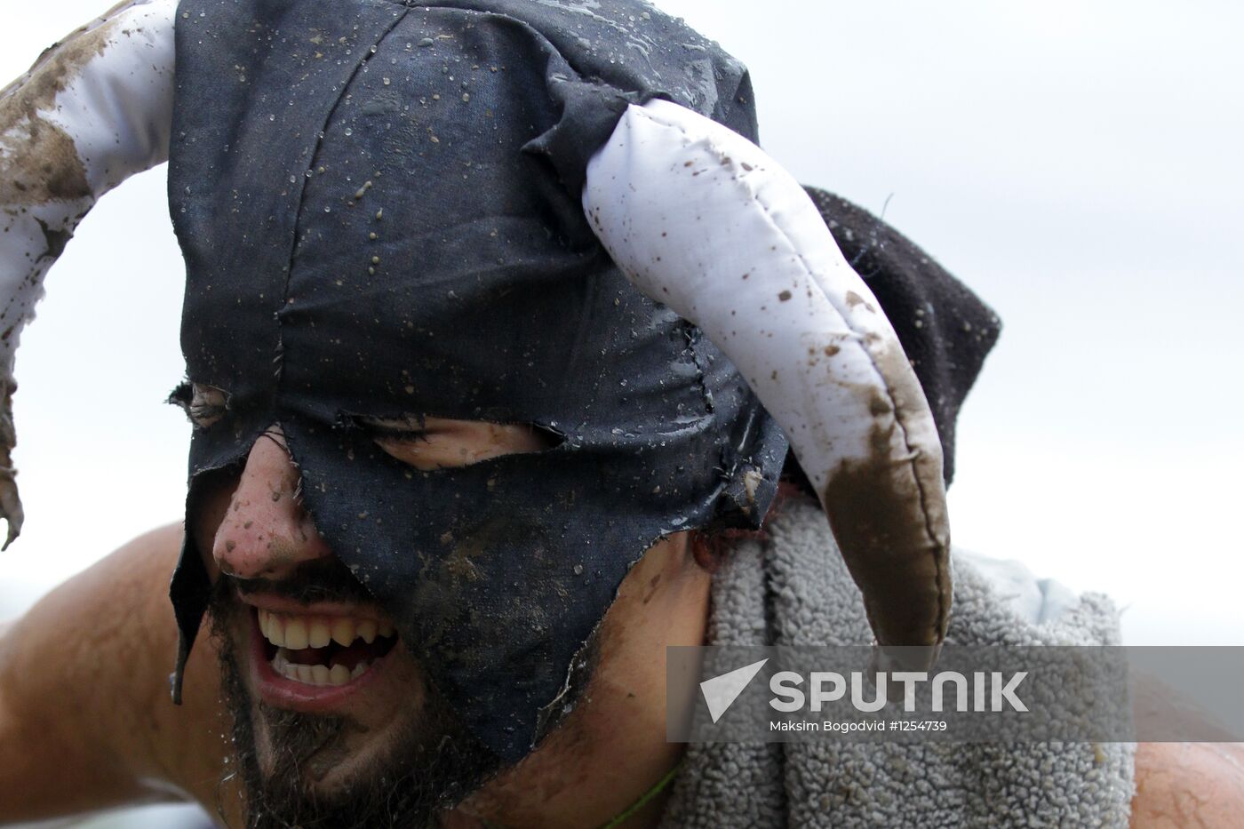 "Dirty Run 2012" competition in Kazan
